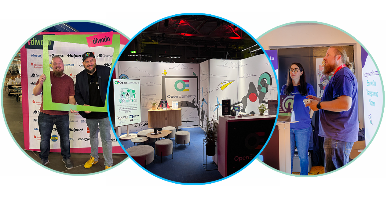 Mit Ständen und Vorträgen war Open Elements auf verschiedensten Fachkonferenzen vertreten
